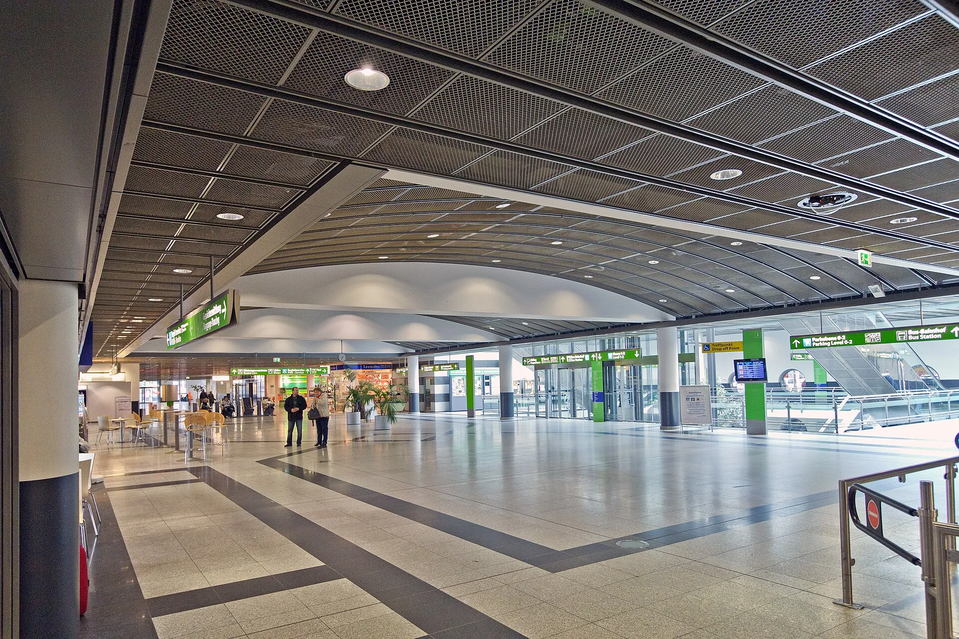 Ankunftsbereich im Terminal des Dortmund Airport